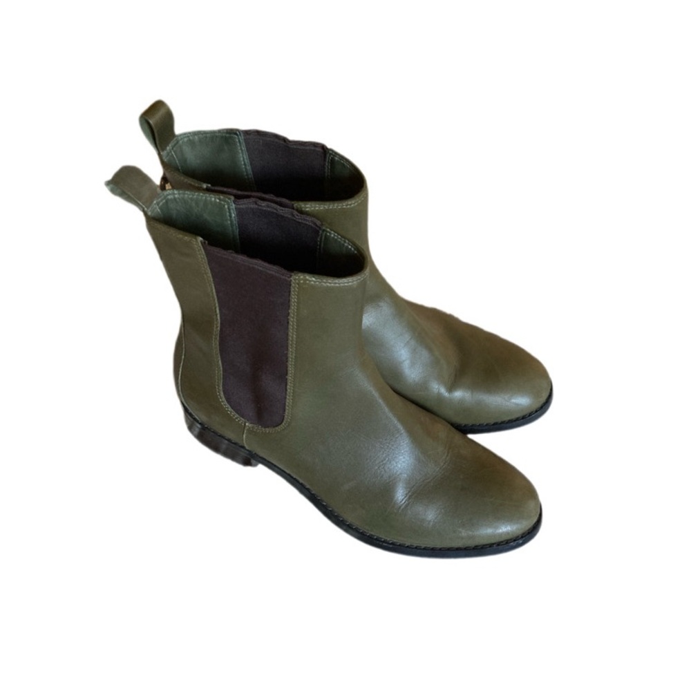 Cole Haan Green Ankle Boots